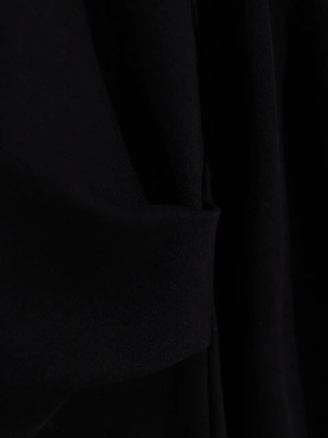 Moncler gathered-cuff sweatshirt - Black