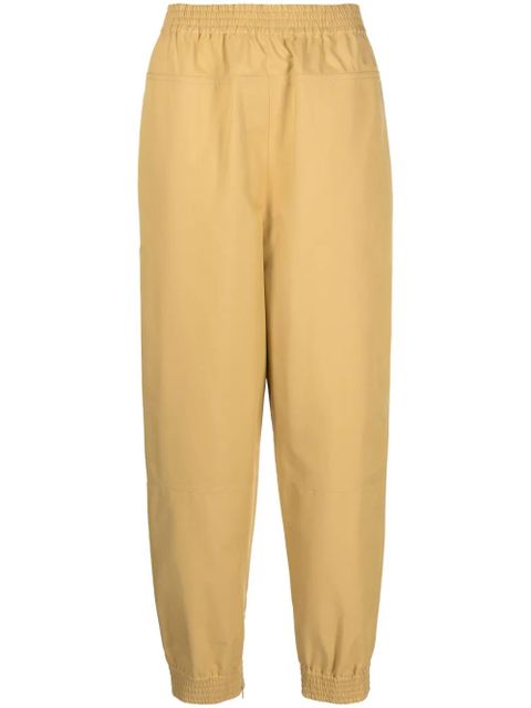 LOEWE elasticated-waist track pants - Yellow - zdjęcie produktu nr 1