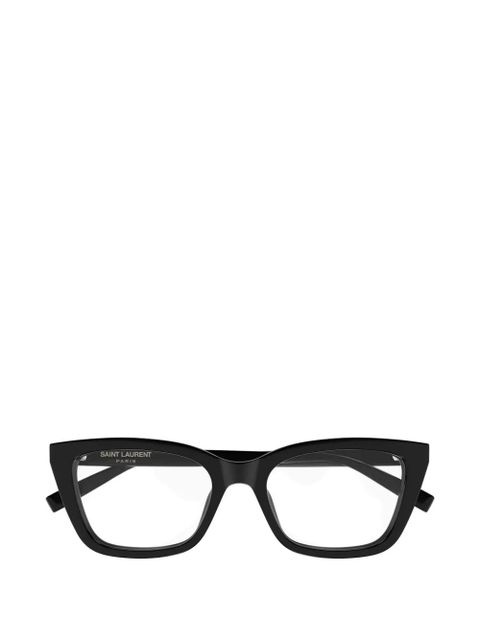 Saint Laurent Eyewear cat-eye frame glasses - Black - zdjęcie produktu nr 1