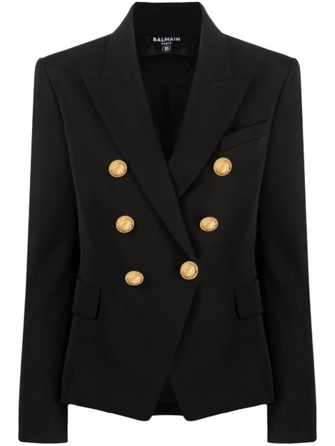 Balmain 6-Buttons double-breasted blazer - Black - zdjęcie produktu nr 1