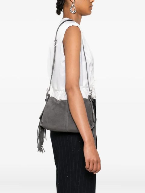 Maje Miss M fringe mini bag - Grey