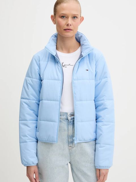 Tommy Jeans kurtka kolor niebieski zimowa DW0DW20958 - zdjęcie produktu nr 1