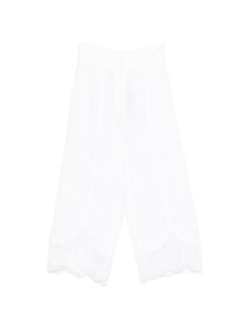 TWINSET lace trousers - White - zdjęcie produktu nr 1