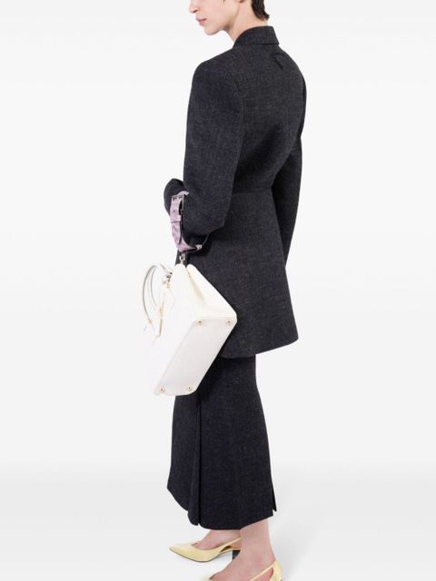 Prada Double-breasted wool coat - Grey