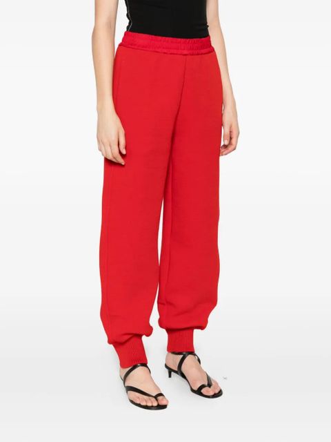 Jil Sander elasticated track pants - Red