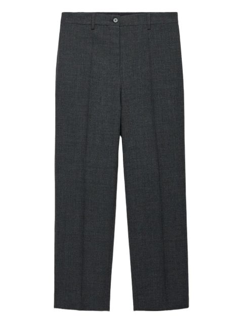 Prada Rush pleated front trousers - Grey - zdjęcie produktu nr 1