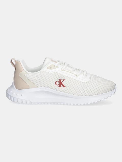 Calvin Klein Jeans sneakersy EVA RUNNER L-UP MIX MESH LOGO CK damskie kolor biały YW0YW01851 - zdjęcie produktu nr 2