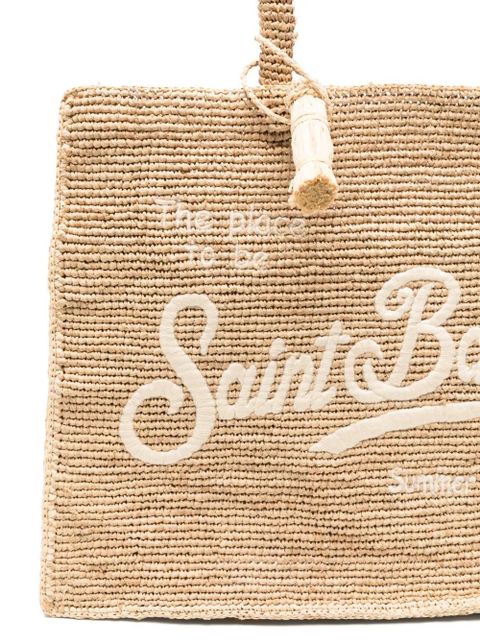 MC2 Saint Barth Vanity Raffia tote bag - Neutrals