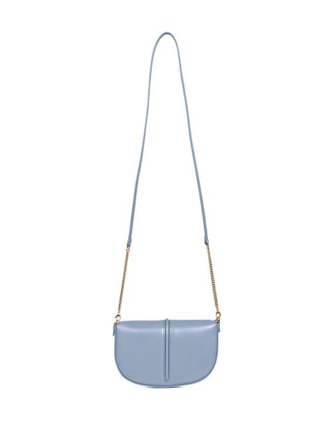 FENDI lettering chain cross body bag - Blue - zdjęcie produktu nr 2
