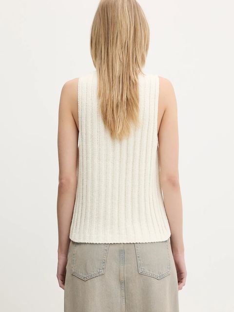 Samsoe Samsoe bluzka Salou damskie kolor beżowy F25100068 - zdjęcie produktu nr 2