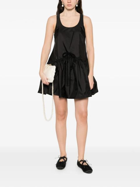 Simone Rocha tapered peplum mini dress - Black - zdjęcie produktu nr 2