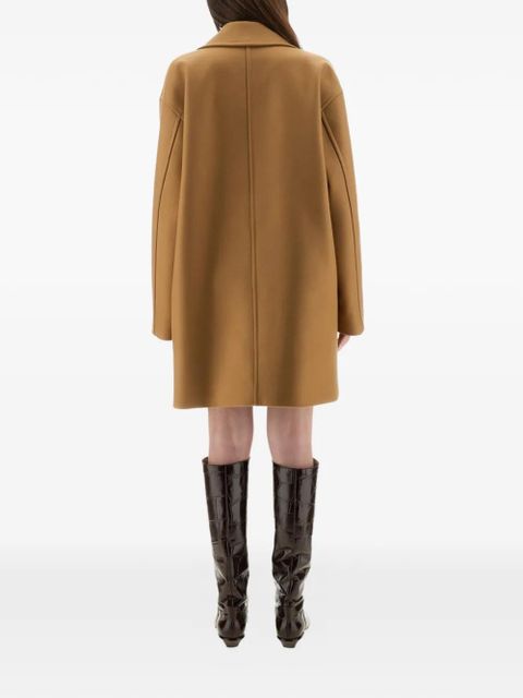 Moschino double-breasted pocket coat - Neutrals