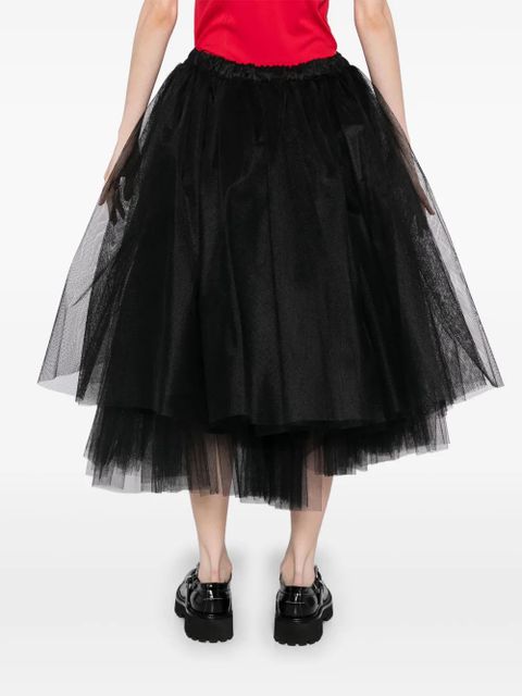 Comme Des Garçons A-line skirt - Black