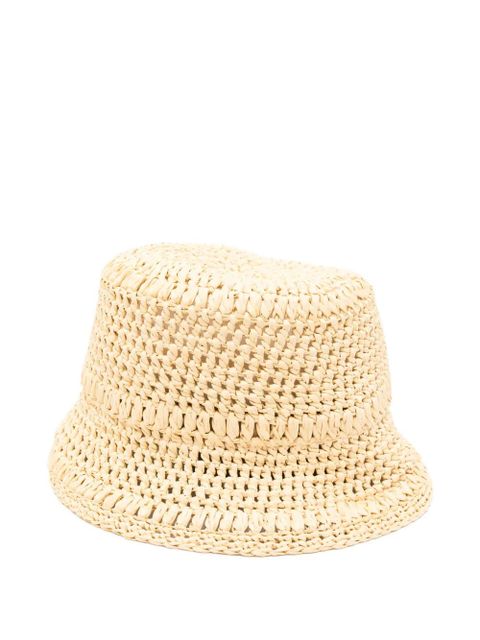 Max Mara woven bucket hat - Neutrals - zdjęcie produktu nr 1