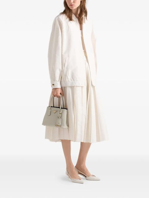 Prada Double Saffiano leather mini-bag - Neutrals