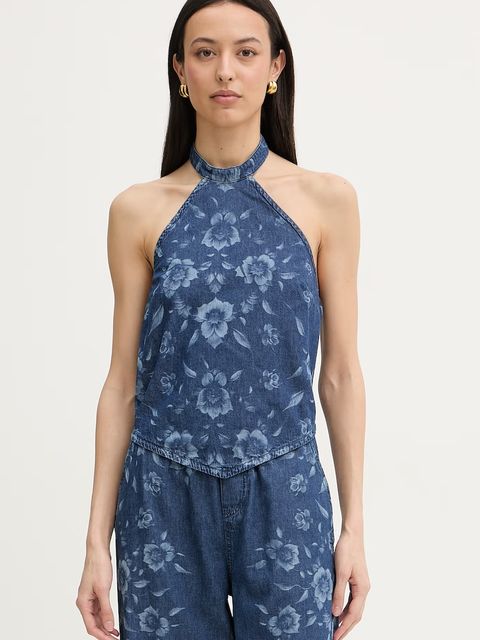 Pinko top damski jeansowy - zdjęcie produktu nr 1