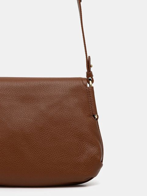 Coccinelle torebka skórzana REBEKKA kolor brązowy E1.T95.15.02.01