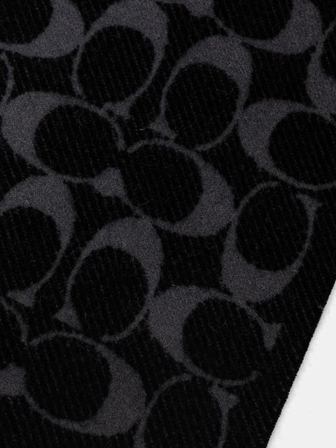 Coach szalik wełniany