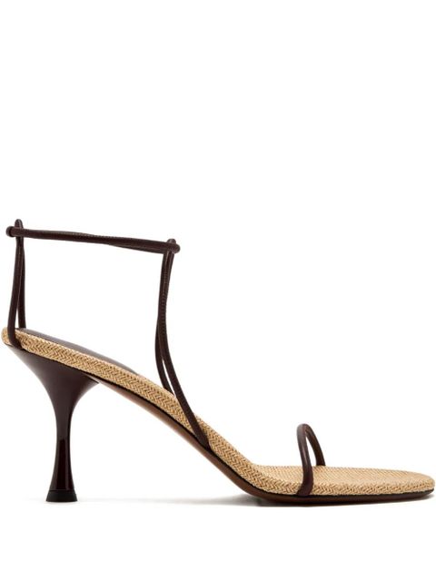 NEOUS 80mm Nenque strappy sandals - Neutrals - zdjęcie produktu nr 1