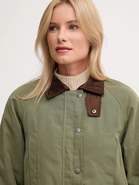 Pepe Jeans kurtka kolor zielony przejściowa PL4024352 - zdjęcie produktu nr 2