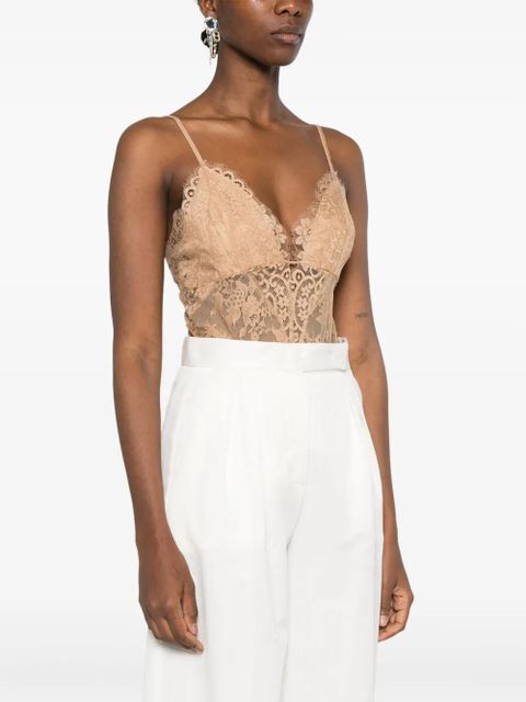 ZIMMERMANN Lace Teddy bodysuit - Neutrals