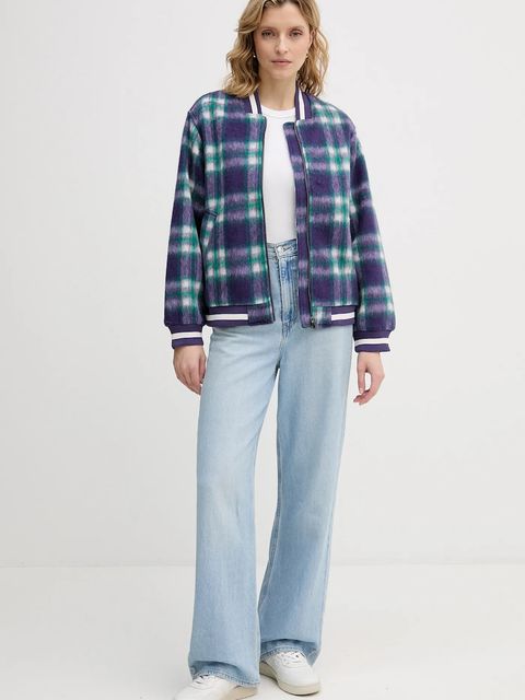 United Colors of Benetton kurtka bomber z dodatkiem wełny - zdjęcie produktu nr 1