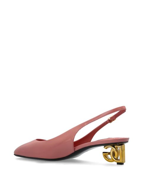 Dolce & Gabbana DG logo-heel pumps - Pink