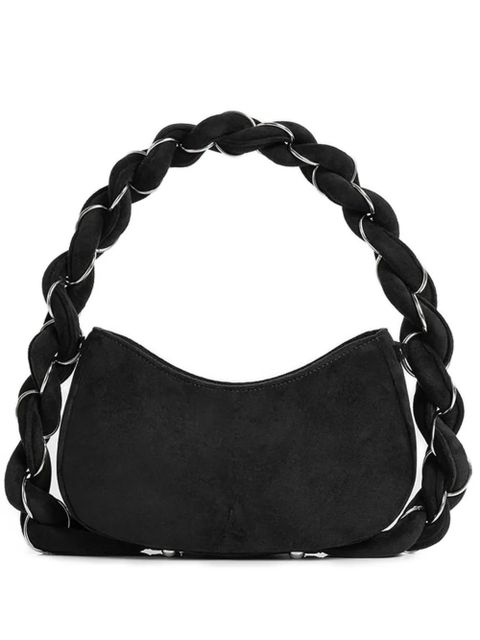 Manière De Voir Somme suede handbag - Black - zdjęcie produktu nr 1