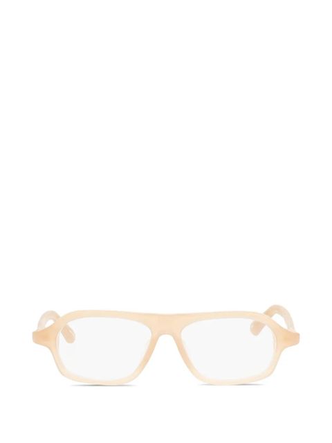 Jacquemus round-frame glasses - Neutrals - zdjęcie produktu nr 1