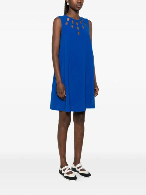 PINKO cut-out mini dress - Blue