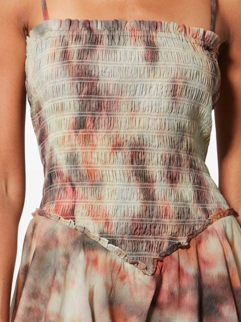 MARANT ÉTOILE Anka mini dress - Neutrals