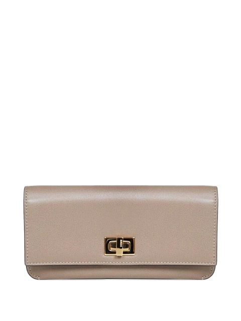 FENDI twist-lock leather wallet - Neutrals - zdjęcie produktu nr 1