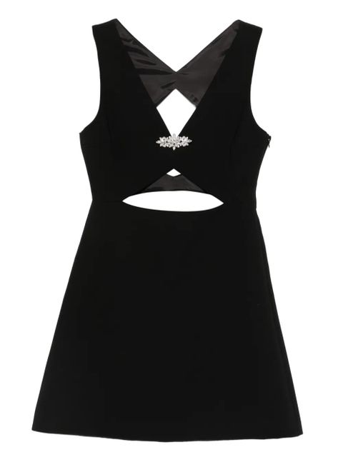 Maje brooch cut-out mini dress - Black - zdjęcie produktu nr 1