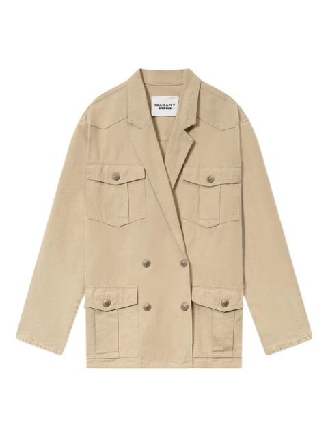 MARANT ÉTOILE Nevla double-breasted jacket - Neutrals - zdjęcie produktu nr 1