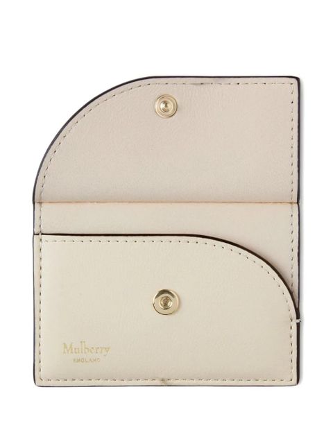Mulberry curved-pocket cardholder - Green