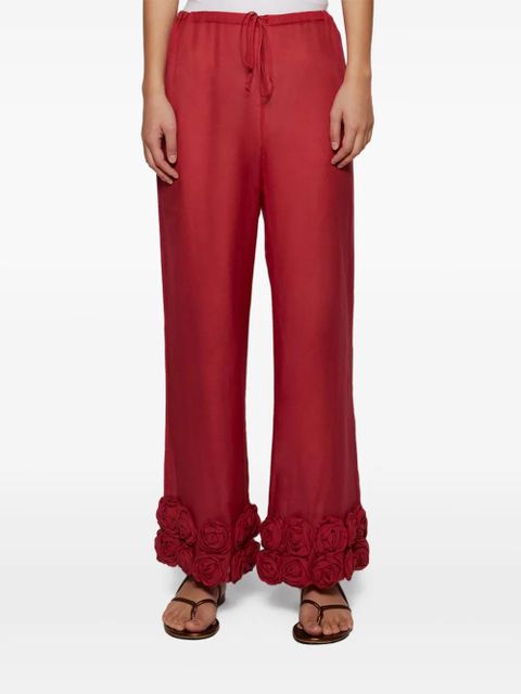 Oséree Rose trousers - Red - zdjęcie produktu nr 2