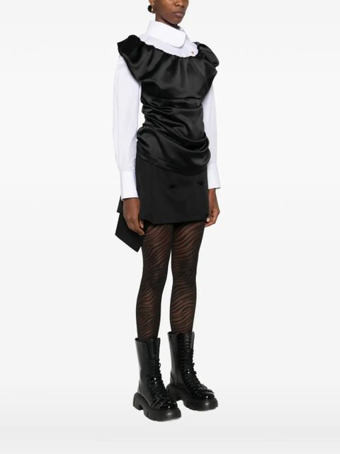 Vivienne Westwood Ginnie draped top - Black