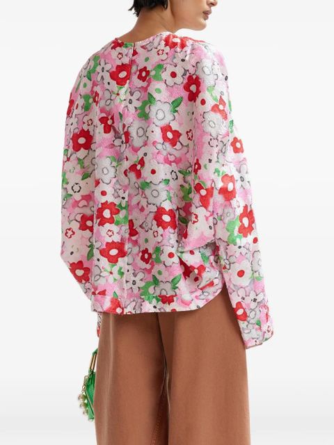 Essentiel Antwerp floral-print blouse - Neutrals