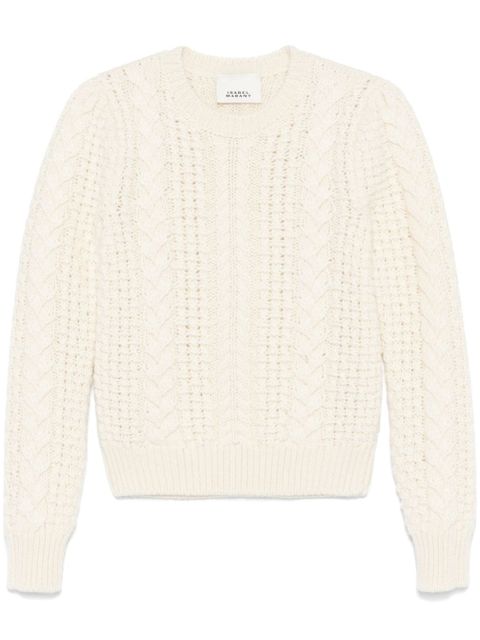 ISABEL MARANT Otilia sweater - White - zdjęcie produktu nr 1