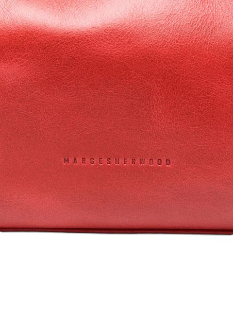 Marge Sherwood leather tote bag - Red
