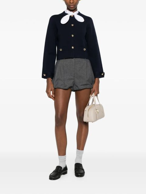 Maje collar button cardigan - Blue - zdjęcie produktu nr 2