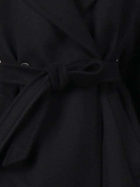 Weekend Max Mara Cascia belted coat - Black