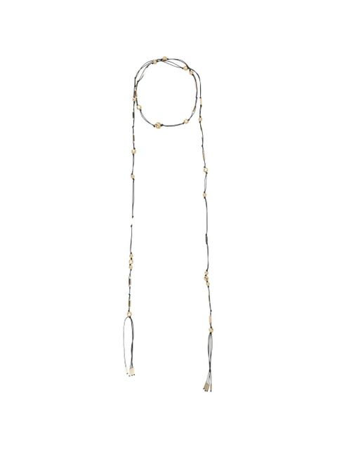 ISABEL MARANT beaded necklace - Black - zdjęcie produktu nr 2