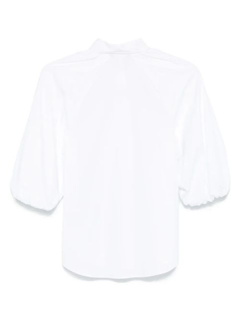 Lauren Ralph Lauren puff-sleeve shirt - White - zdjęcie produktu nr 2