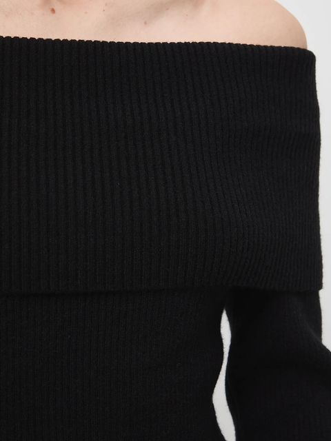 Medicine sweter damski kolor czarny