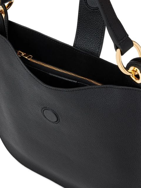 TOM FORD small Tara leather tote bag - Black