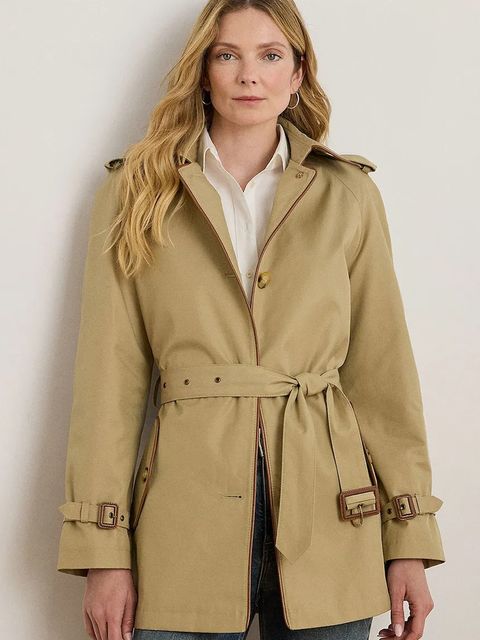 Lauren Ralph Lauren płaszcz kolor beżowy 297979525 - zdjęcie produktu nr 1