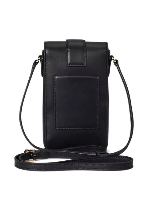 Lauren Ralph Lauren padlock leather crossbody bag - Black - zdjęcie produktu nr 2