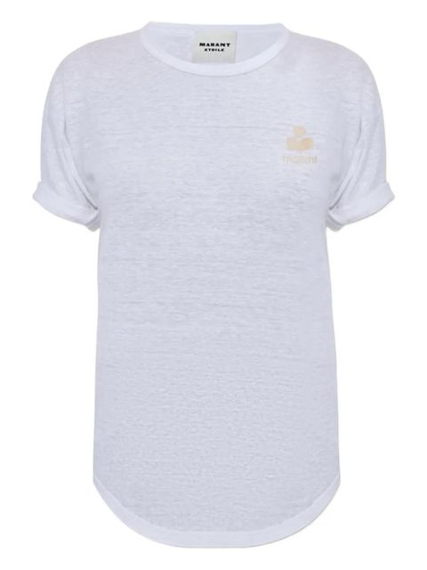 MARANT ÉTOILE Koldia logo T-shirt - White - zdjęcie produktu nr 1