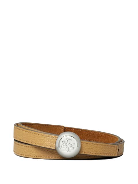 Tory Burch Romy reversible suede belt - Brown - zdjęcie produktu nr 2